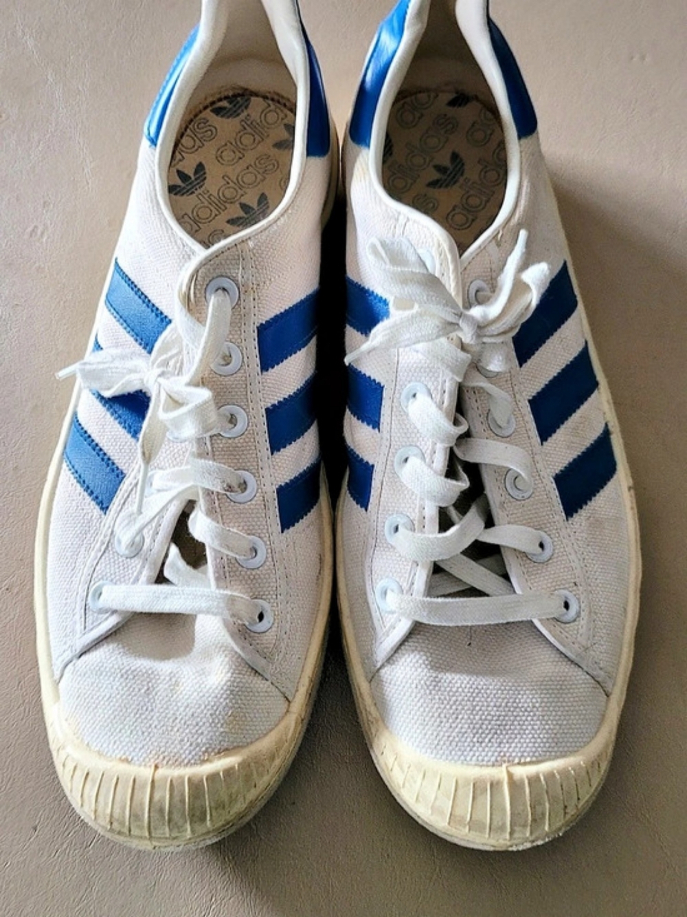 70's Adidas Tennis Rubber Toe Shoe